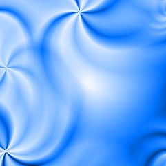 Image showing Beautiful wavy abstraction