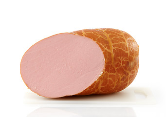 Image showing boiled sausage