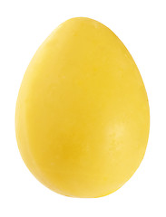 Image showing yellow chocolate egg