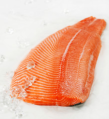 Image showing fresh raw salmon