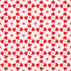 Image showing Seamless floral pattern