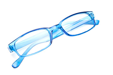 Image showing Blue glasses 