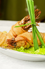 Image showing shrimps dish