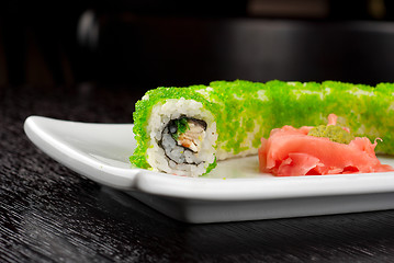 Image showing sushi rolls