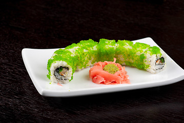 Image showing sushi rolls