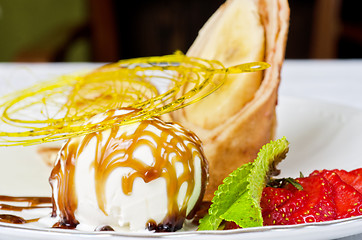 Image showing tasty pancake dessert