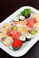 Image showing sushi set