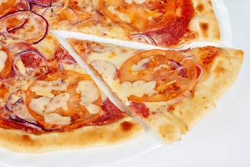 Image showing the pizza