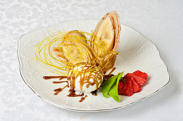 Image showing tasty pancake dessert