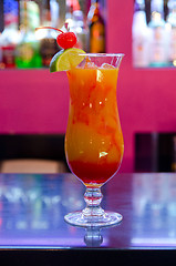 Image showing Tropical cocktail