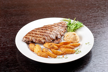 Image showing Juicy beef steak