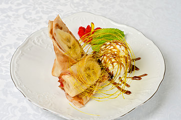 Image showing tasty pancake dessert