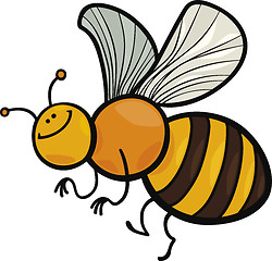 Image showing cartoon bee