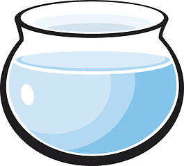 Image showing fish bowl illustration