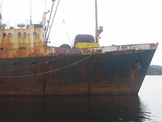 Image showing Russian trawler