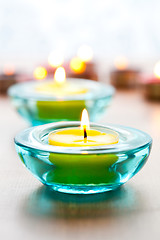 Image showing Close-up of candles