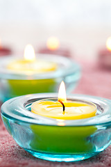 Image showing Close-up of candles