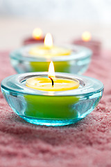 Image showing Close-up of candles