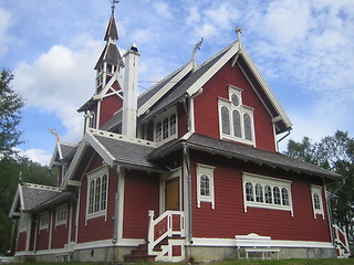 Image showing Neiden church