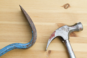 Image showing Old tools