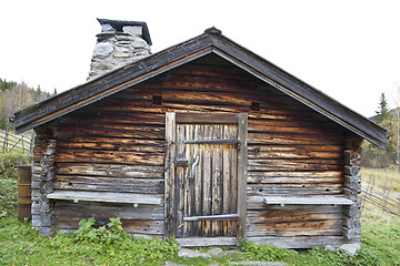 Image showing Old wooden cabin