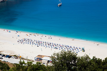 Image showing Myrtos beach, Kefalonia