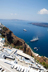Image showing Thira, Santorini, Greece
