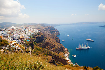 Image showing Thira, Santorini, Greece