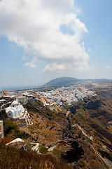 Image showing Thira, Santorini, Greece