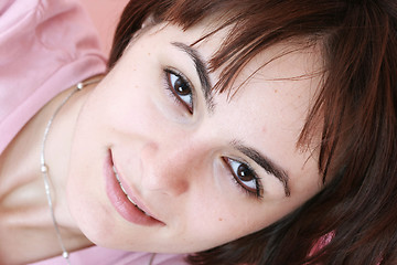 Image showing Attractive smiling woman portrait 