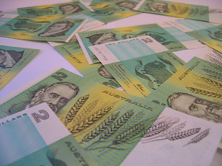 Image showing Australian 2 Dollars Notes