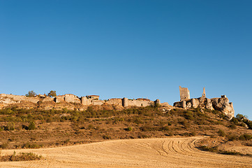 Image showing Fortified town