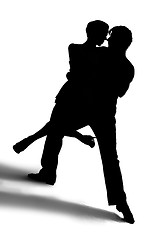 Image showing tango / silhouettes