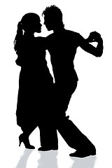 Image showing tango / silhouettes   