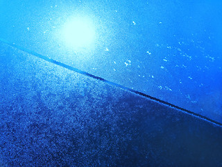 Image showing frosted glass background