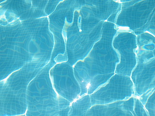 Image showing Sunny swimmingpool