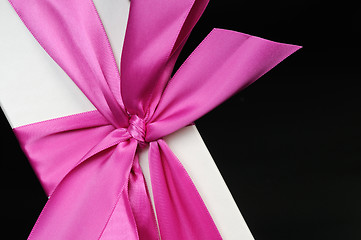 Image showing Gift box. Macro