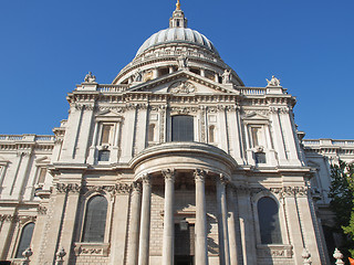 Image showing St Paul Cathedral, London