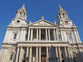 Image showing St Paul Cathedral, London