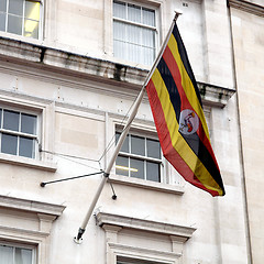 Image showing Flag of Uganda