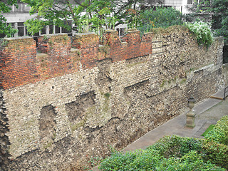 Image showing Roman Wall, London