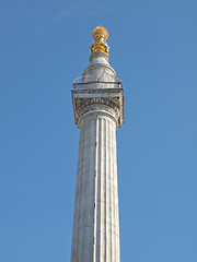 Image showing The Monument, London