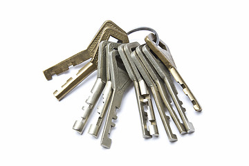 Image showing A bunch of keys 