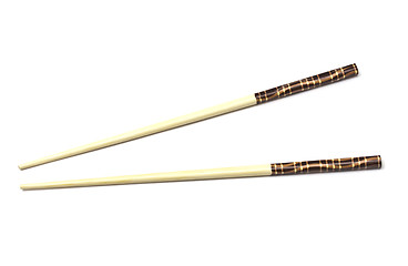 Image showing Wood chopsticks 