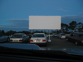 Image showing Drive-in movie