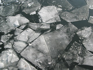 Image showing Broken ice