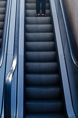 Image showing Escalators