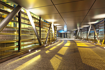 Image showing flyover at night 