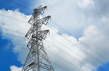 Image showing power transmission tower