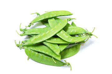 Image showing Snow peas